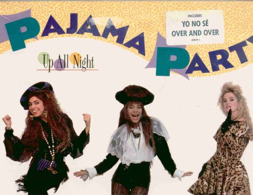 Pajama Party ~ Up All Night (Original 1989 LP Vinyl Album NEW Factory Sealed in the Original Shrinkwrap with Hype Sticker Atlantic Records 82039)