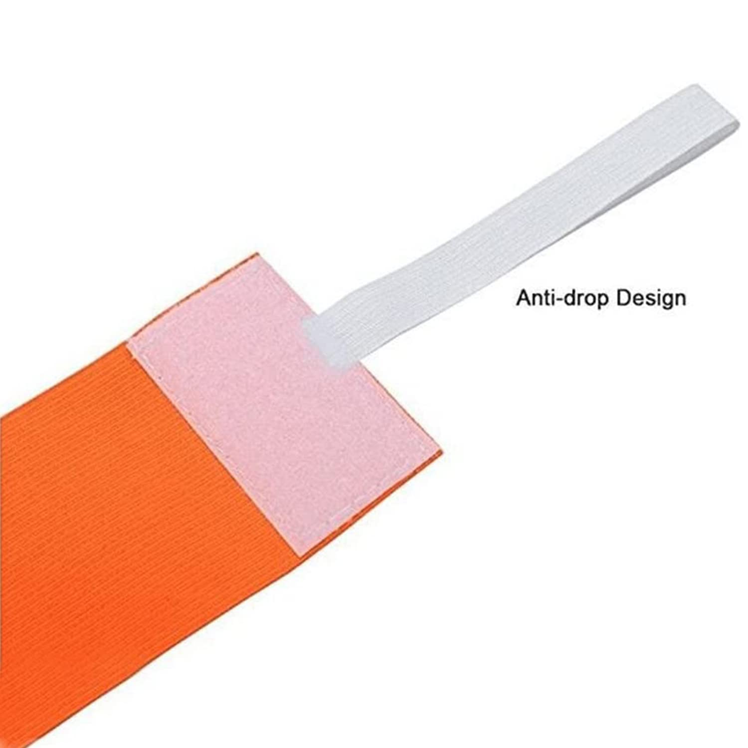 6 Fasce Da Capitano Colorate Per Calcio - Elastiche E Regolabili, Con Lettera C, Per Sport Di Squadra - Foto 9