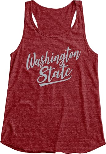Image of Blue 84 NCAA Womens NCAA Officially Licensed Women's Tank Top Tri-Blend Signature
