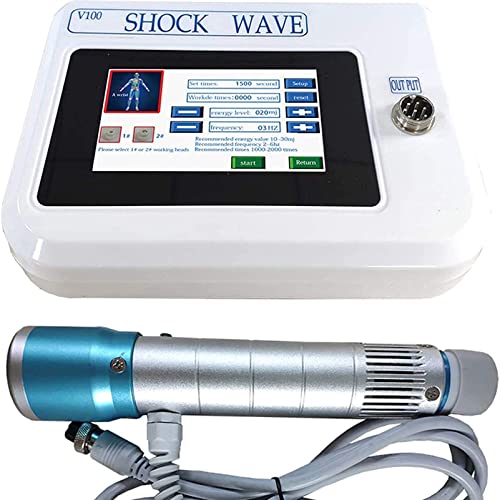 Beauty Gifts Extracorporeal Shockwave Therapy ED Shock Wave with 7 Massage s for Relaxation Relieve Muscle Pain Skin Elasticity Improvement