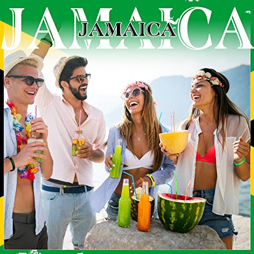 Lenwen 48 Pcs Multicolor Jamaican Country Flag Silicone Bracelet Jamaica Souvenirs Black Yellow Green Sport Wristband Jamaica Bracelet for Men Women Jamaican Birthday Party, 3 Style, 8 x 0.5 Inch4