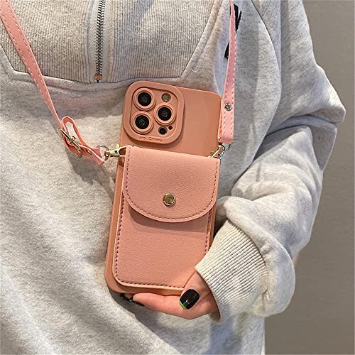 Étui portefeuille iPhone 15 Pro Max anti-perte avec collier réglable - 3