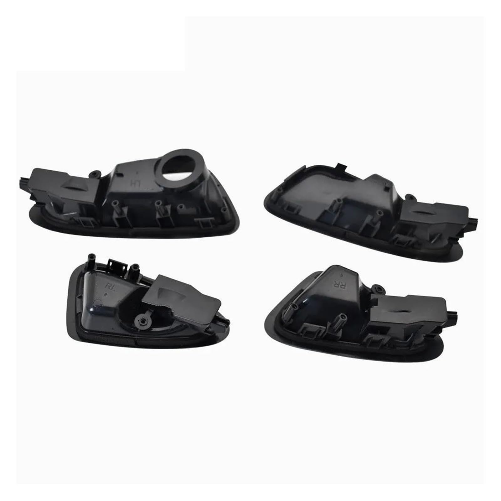 Merautop SJ 2 Stück Autotürgriff Vorne Links Rechts Inneninnentürgriff ABS Anti-Rutsch Auto Innengriff Ersatz Für Ibiza IV 6J5 6P1 6J 6P 6J8 6P8 6J1 Autozubehör Teil# 6J1837114A 6J1837113A