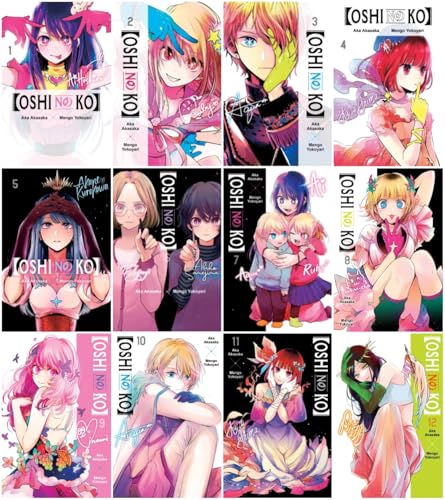 [Oshi no Ko] Manga Series 12-Book Collection Set (Vol.1 - Vol.12) - Dark Idol Industry Drama, Mystery & Psychological Thriller