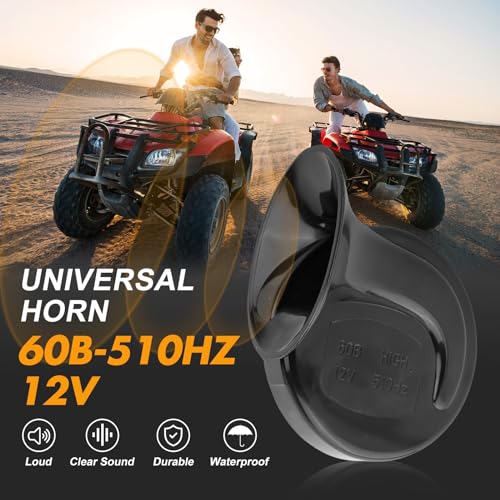 Image of UTV Turn Signal Kit,Plug and Play Street Legal Column Turn Signal Switch, Amber Led Light, Horn Kit compatible with Pioneer, Arctic Cat,Kawasaki, Polaris, Can-Am..