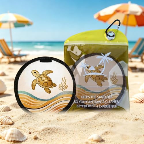 Removedor de arena de playa con bolsa de limpieza para verano 7