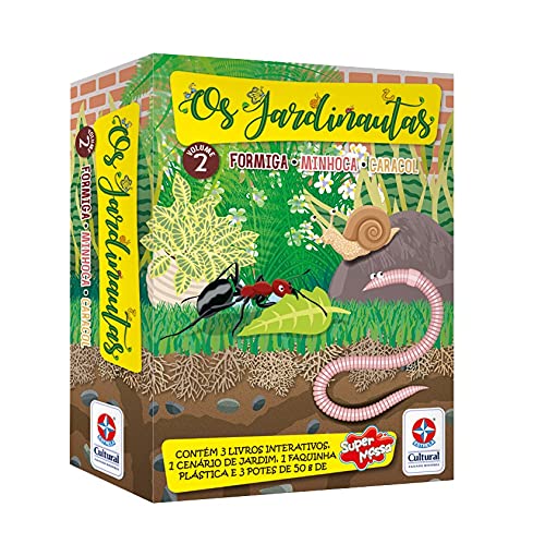 Os Jardinautas Vol. 2 - Formiga, minhoca e caracol