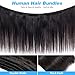 Straight Bundles Human Hair 12 14 16 Inch 100% Unprocessed Brazilian Virgin Hair Straight Weave Bundle Human Hair Bundles Real Natural Black Human Hair Extensions