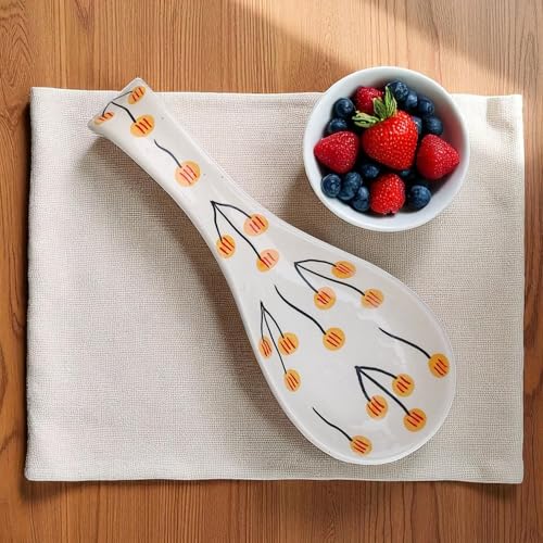 Image of Malaikah Ceramic Spoon Rest Balloon Pack of 1 for Home, Kitchen, Dining, Kitchen Decor & Gifting