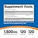 Nutricost Damiana Leaf Capsules (1500 mg Equivalent) 120 Capsules - Vegan, GMO-Free