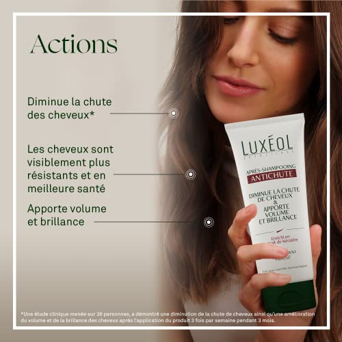 Diminue la Chute des Cheveux : Solution Luxéol Shampooing et Après-Shampooing Antichute - 3