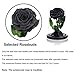 NATROSES Christmas Birthday Gifts for Women, Handmade Preserved Roses in Glass Dome, Black Roses Roses, Preserved Flowers Gifts for Mom, Mothers Day Flowers