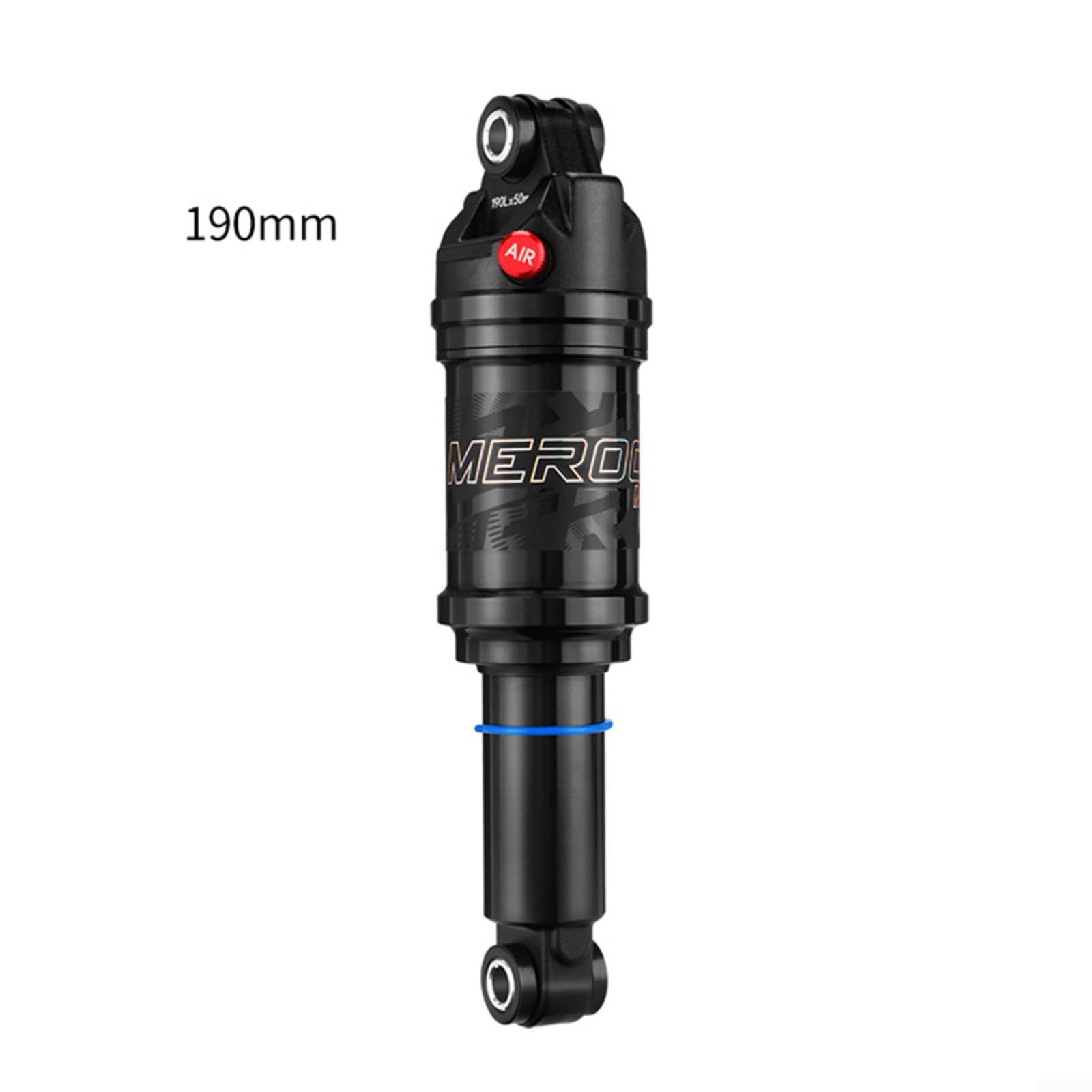 Ammortizzatore Posteriore Bici 165x35 Mm – In Alluminio, Pressione Aria Regolabile (100-150 PSI), Per MTB, Ebike E Scooter