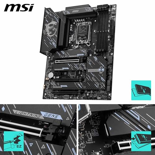 MSI MB Z890 GAMING PLUS WIFI, Z890,LGA1851,4DDR5,3PCI-EX16,1PCI-EX1,4M.2 ,1USB4, 1USB3.2 GEN2 X2 2 MSI MB Z890 GAMING PLUS WIFI, Z890,LGA1851,4DDR5,3PCI-EX16,1PCI-EX1,4M.2 ,1USB4, 1USB3.2 GEN2 X2