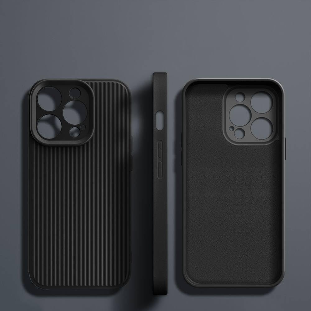 Coque de luxe ondulée pour iPhone 13 Pro Max mat