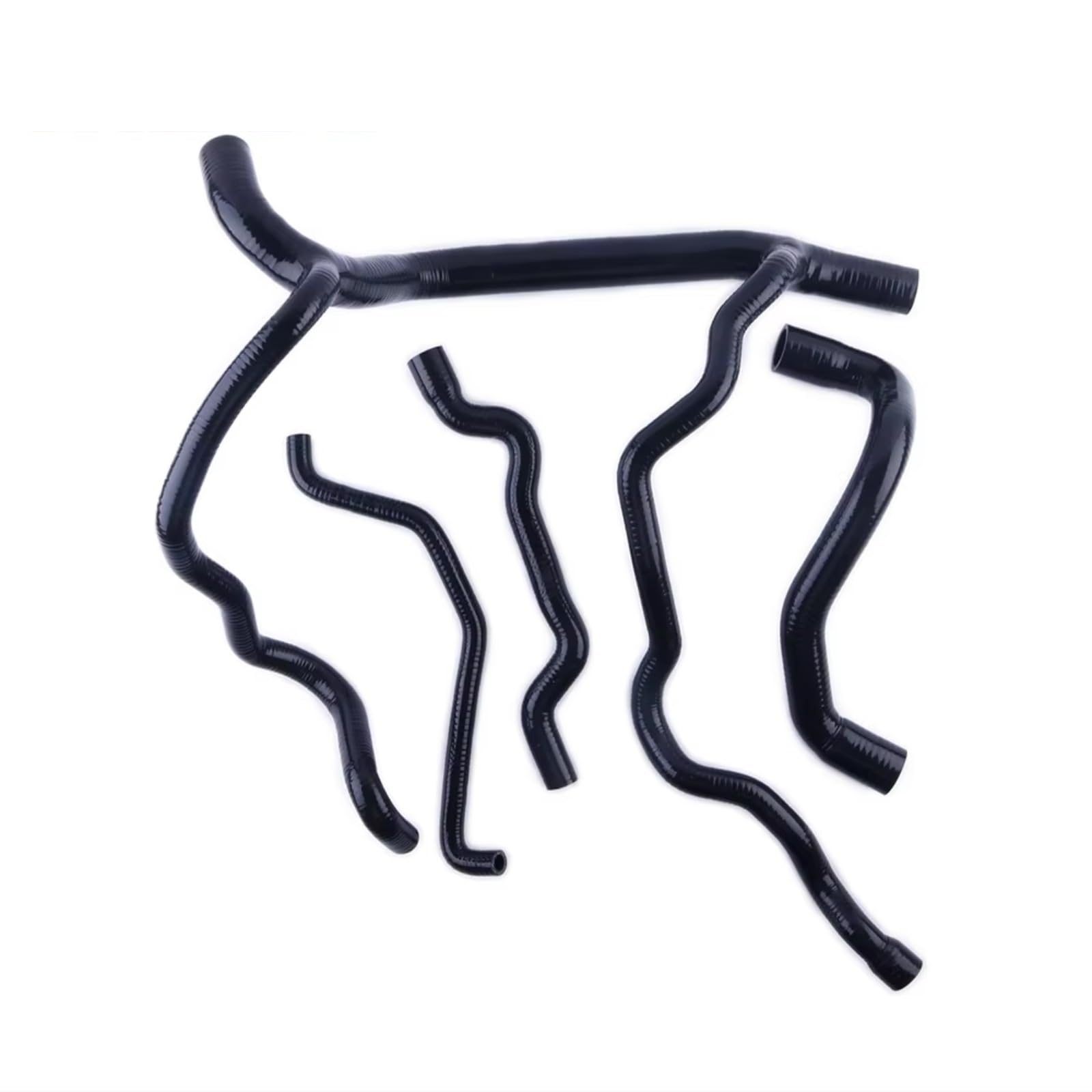 Kit manguera radiador Manguera De Radiador Automático Compatible Con Clio 172 182 RS Cup Kit De Manguera De Radiador De Tubos De Refrigerante Para Coche(Rojo)