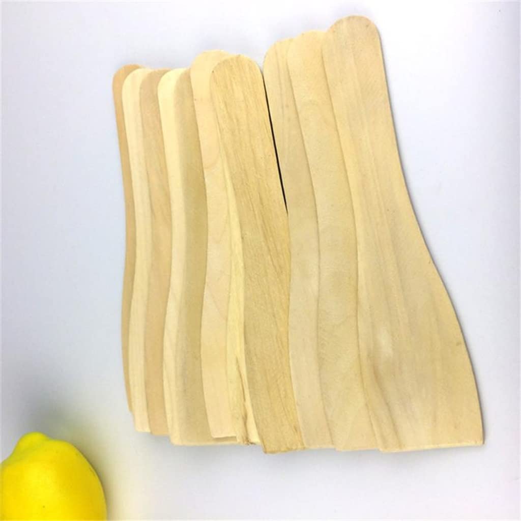 6pcs Non-Stick Spatola in Legno Piccolo in Legno Cooking Shovel Kitchen Utensili