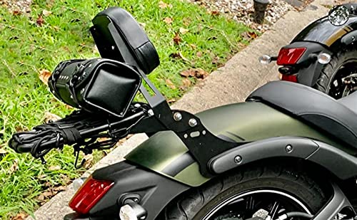 Capot selle solo polyvalente avec dossier sissy bar noir Harley Breakout - 3