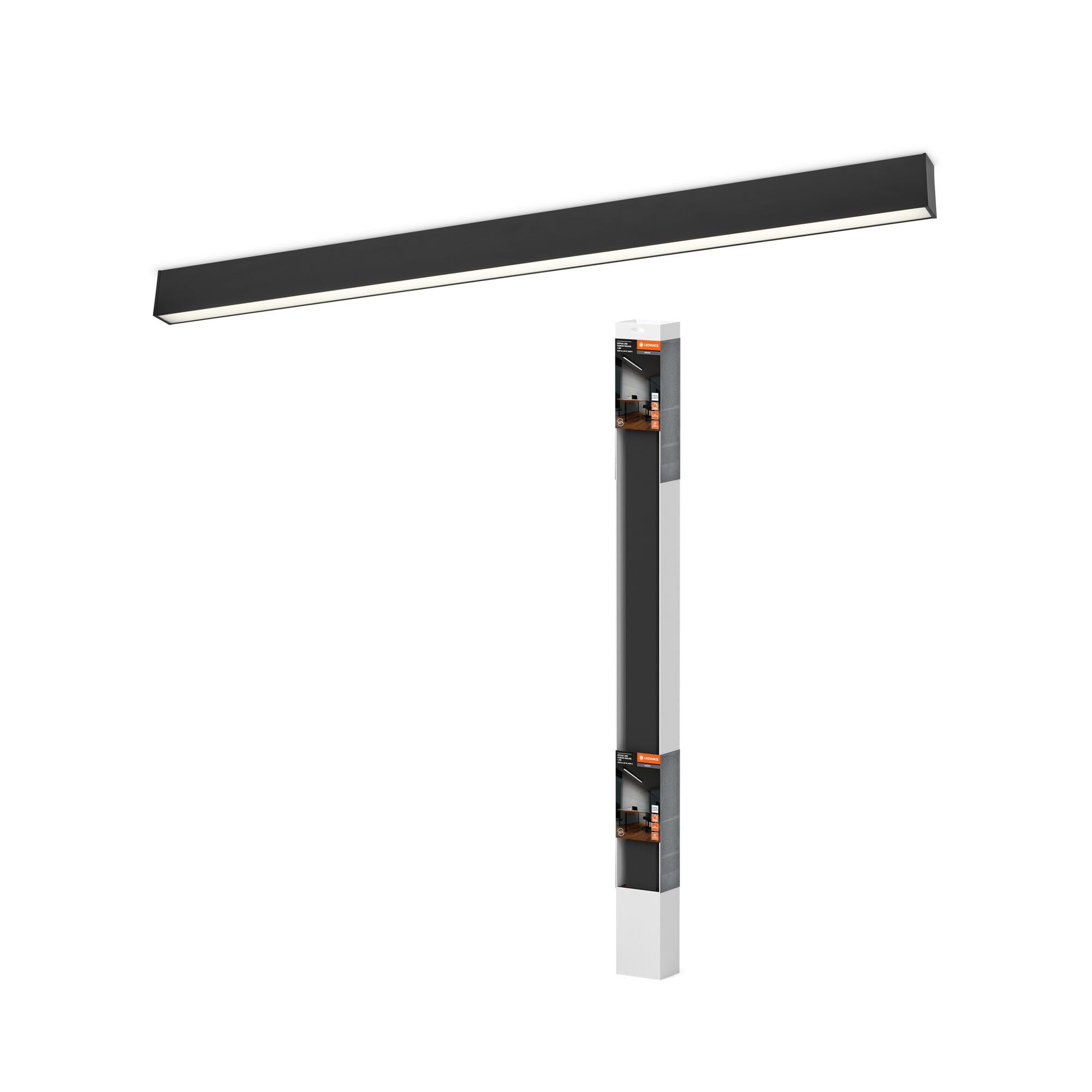 Plafón de oficina lineal cuboid de 30W y 3100lm para iluminación de techos 8