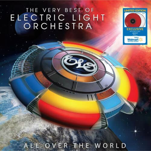 ELO - 'The Very Best of ELECTRIC LIGHT ORCHESTRA [Exclusive Walmart Red & White Color 2LP Vinyl, 2021]
