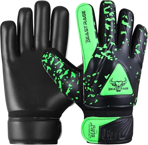 BEAST RAGE Goalkeeper Gloves for Kids