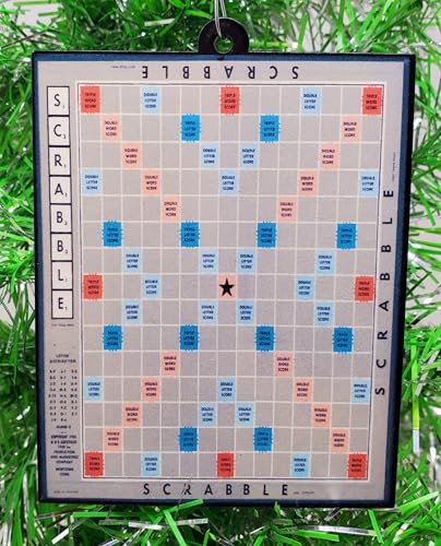 Generic Iconic Word Game Themed Ornament