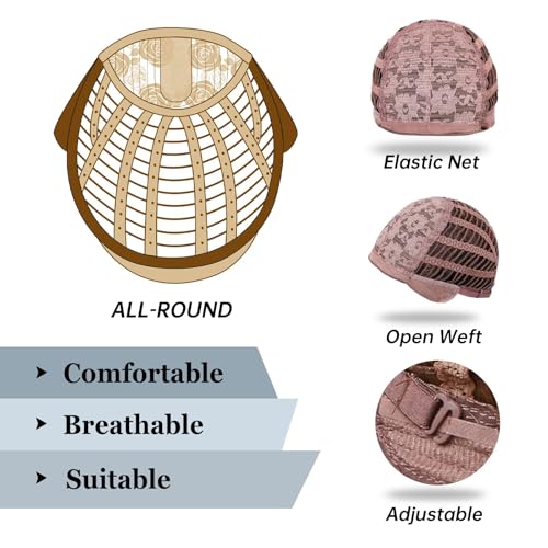 Allbell Brown Wigs for Women Long Straight Wig Layered Brown Hair Wig 24Inch Middle Part Dark Brown Wig Natural Heat Resistant Synthetic Fiber Wig for Party Halloween - Image 5