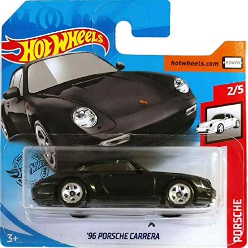 Hot Wheels 96 Porsche Carrera miniatura coleccionable de la serie 2/5 del año 2020