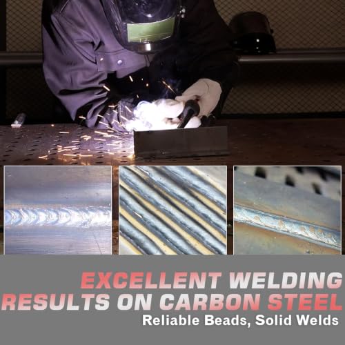 Image of YESWELDER 140A MIG Welder with Lift TIG Torch, 110V Flux Core /Stick /Lift TIG