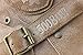 OSSTONE Moto Boots for Men Fashion Zipper-up Leather Chukka Boots Casual Shoes 5008-1-F-9，Beige, Men's Size US9