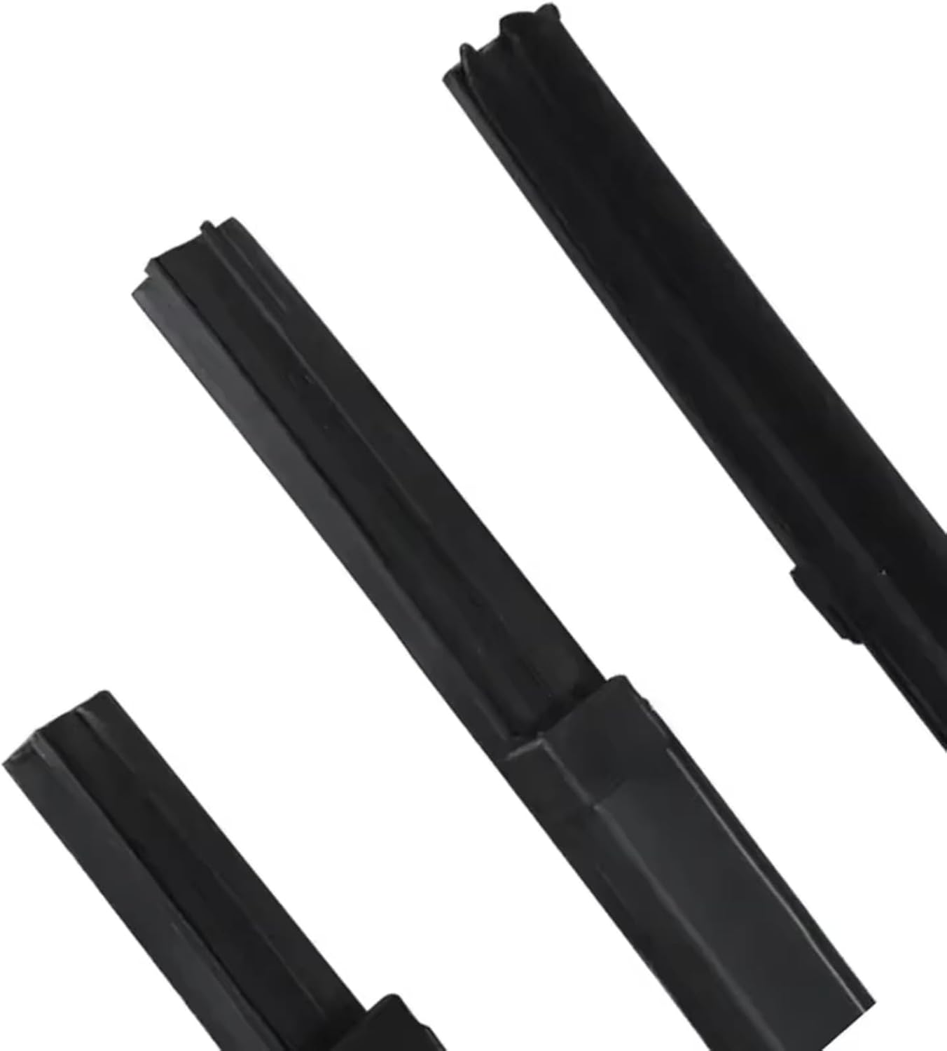 車ドアエッジプロテクター に適合するD22用 4 X 車サイドウィンドウガラスシーリングトリム ゴム製ウェザーストリップ 防水圧力ウ