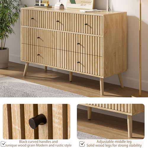 Fluted7drawersdresserforbedroommodernchestofdrawersforbedroomwidedressertvstandwithblackhandleswooddresserorganizerstoragecabinetnurserybedroomlivingroomhallwaynatural Urban Country Home Decor Fluted 7 drawers dresser for bedroommodern chest of drawers for bedroomwide dresser tv stand with black handleswood dresser organizer storage cabinet nurserybedroomliving roomhallwaynatural urban country home decor