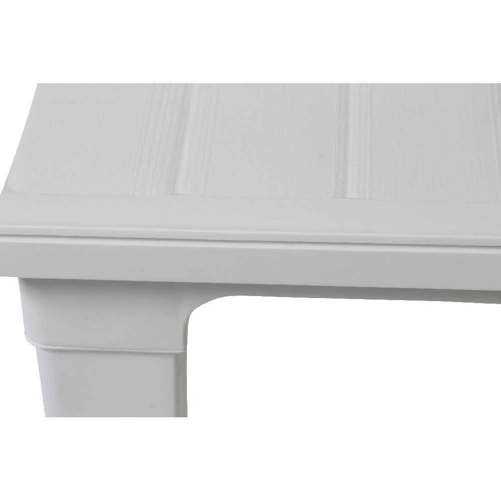 Keter - Mesa de Comedor Exterior Futura de 6 plazas, Color Blanco