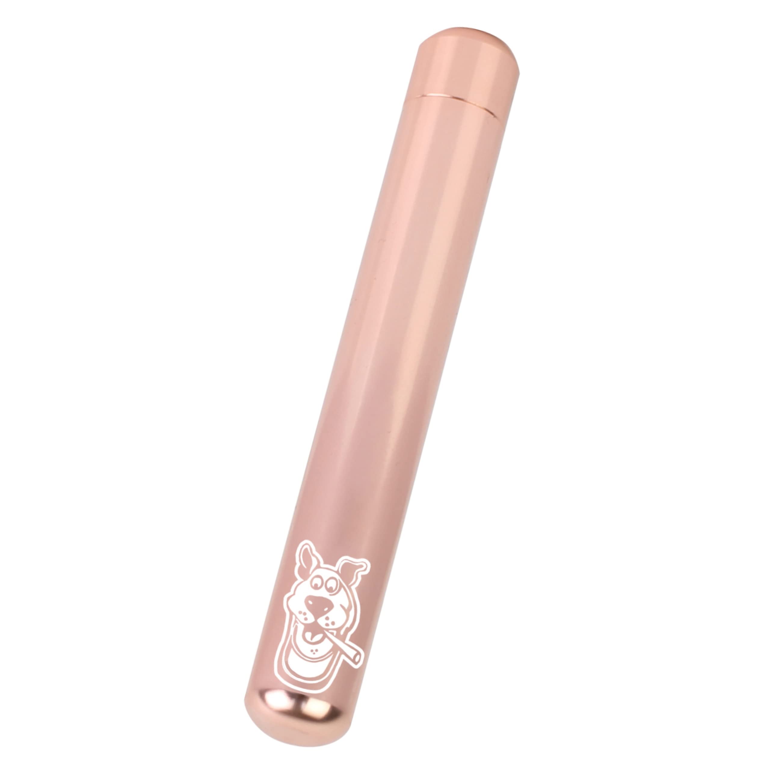 UkGlass 3 Pack - Metal Tubes - Smell Proof, Water Proof, Odor Proof Tube for Pre-Rolls & More - Smoking Accessories (1 Pack - Pink)