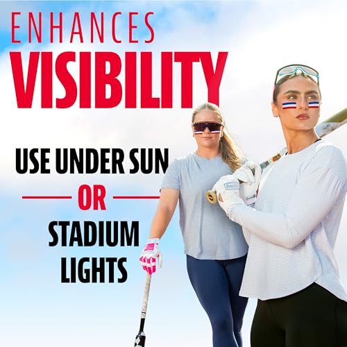 Image of Franklin Sports Eye Black Stick - Red /White /Blue