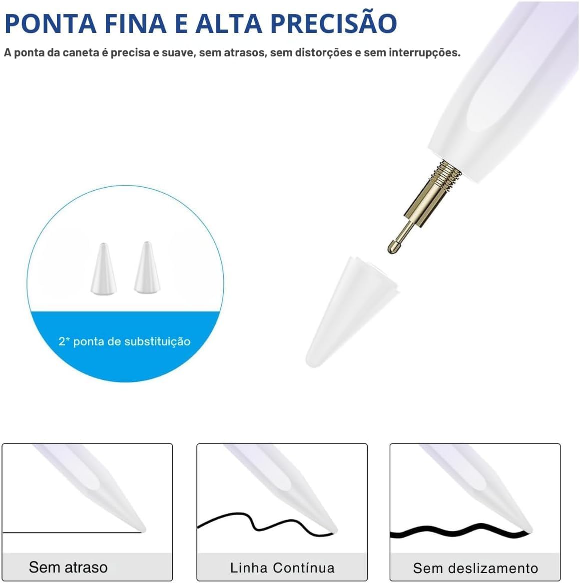 Caneta para iPad Pencil com Palm Rejection: Review após 7 dias de uso