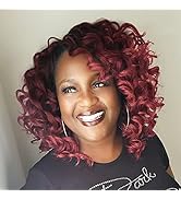 Ocean Wave Crochet Hair 9 Inch Pre Looped Water Wave Crochet Hair 7 Packs Short Wavy Crochet Brai...