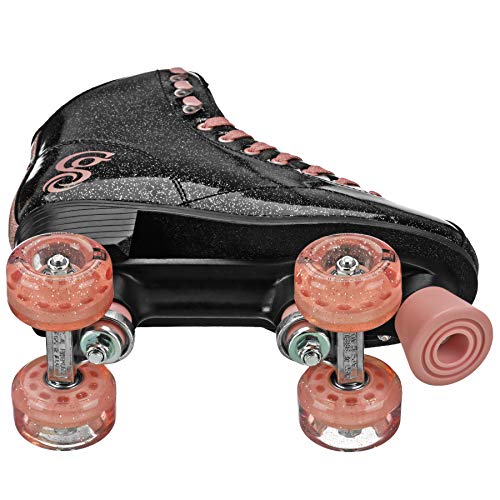 Candi GRL Sabina - Colorful Freestyle Roller Skates - Black/Rose Black/Rose Size 05 - image 3