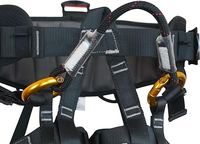 SOB Imbracatura Arrampicata, Imbrago Arrampicata per Mezzo Corpo, Imbracatura Anticaduta per Speleologia l'alpinismo Protezione Anticaduta All'Aperto