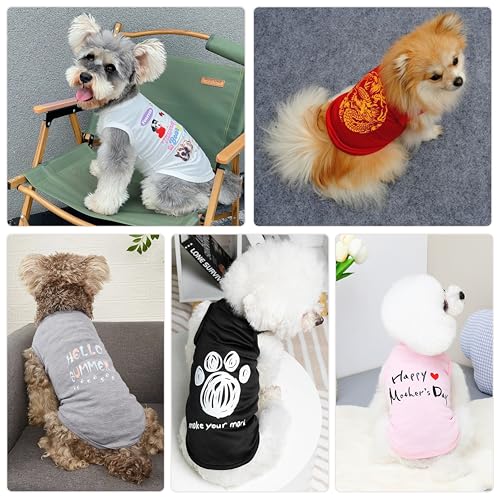 Camiseta personalizada para perro verano transpirable miniatura 5