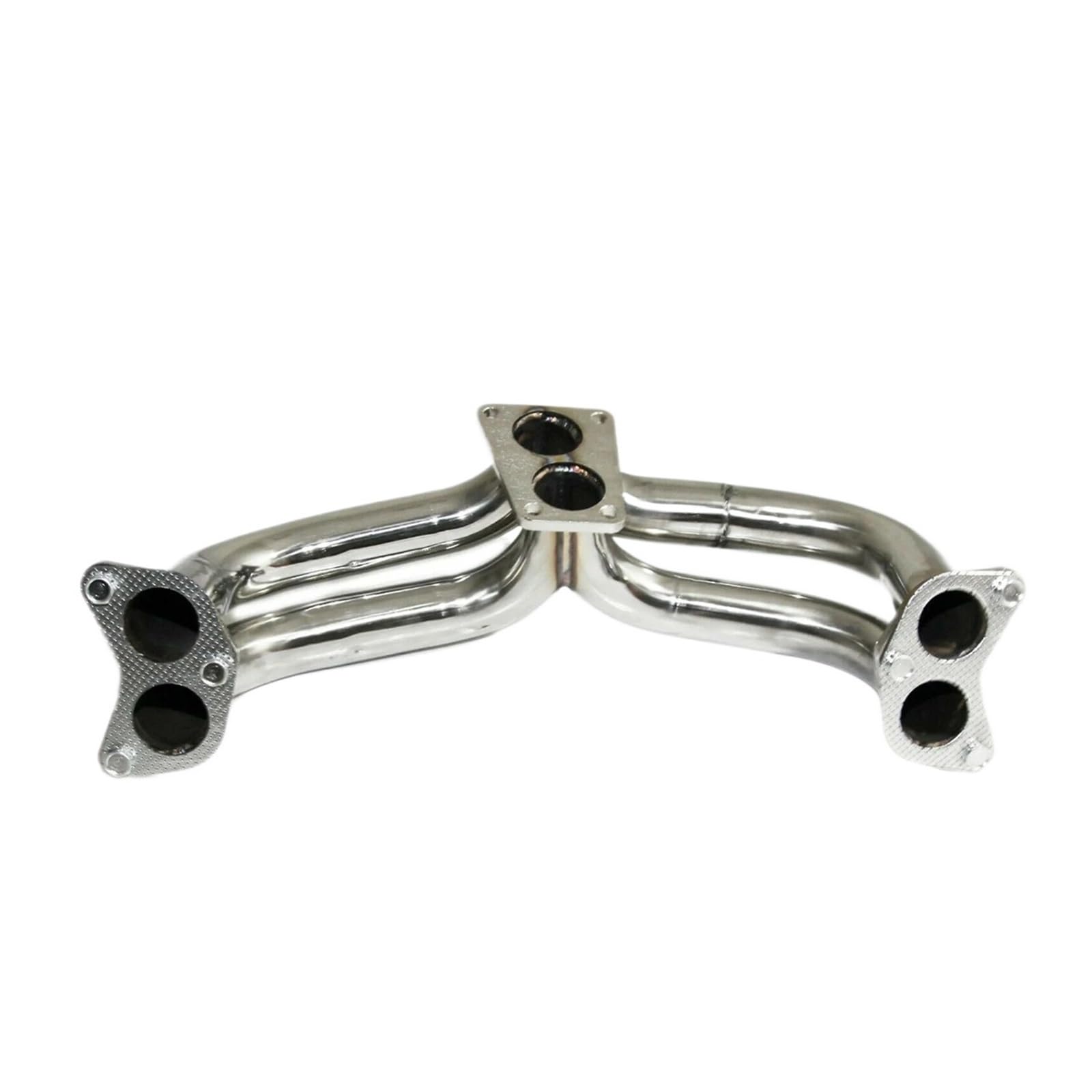 Xuanqingyi Store Kolektor wydechowy Turbo 2015-2018 kompatybilny z WRX 2.0T FA20 nagłówkiem wyścigowym ze stali nierdzewnej o równej długości