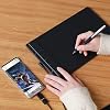 HUION Inspiroy 2 Medium Drawing Tablet with Scroll Wheel 8 Customized Keys Battery-Free Stylus for Digital Art, Design, Sketch, 9x5inch Graphics Tablet Works with Mac, PC & Mobile, Black Roll