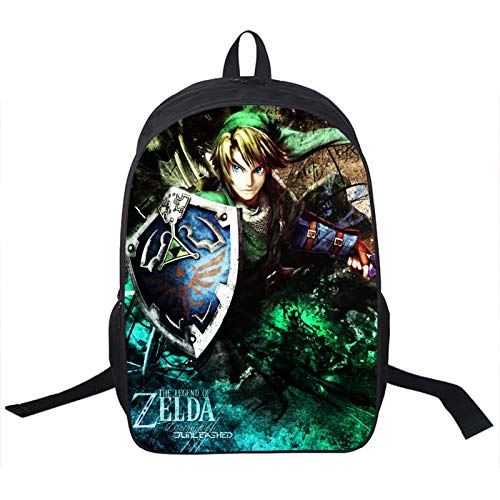 XINFA Zelda Mochila Juego Leyenda De Niños Niñas Mochilas Sorpresa Regalo Escuela Bolsas