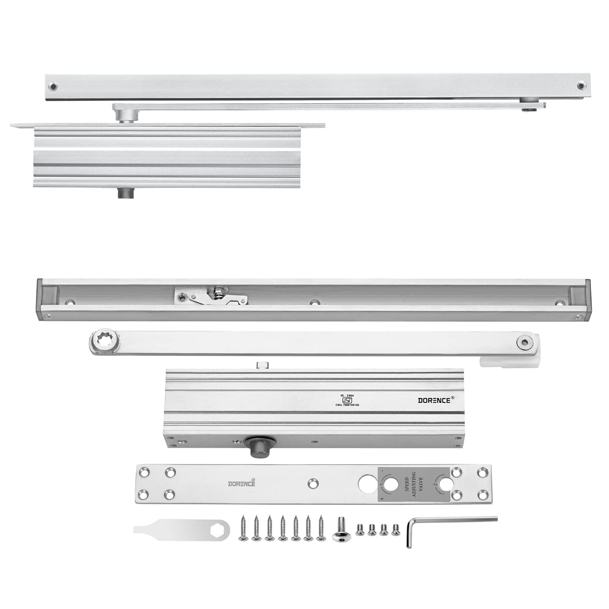 Buy Modern Concealed Overhead Hold Open Arm Assembly Heavy Duty