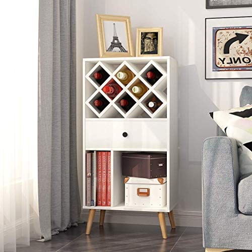 Gabinete para vinos de pie de madera maciza con 3 capas miniatura 2