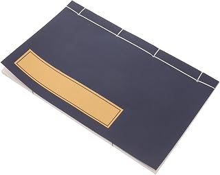 IDEANATEGRATE Chinese Calligraphy Xuan Paper Book, Thickened Rice Paper for Writing, Scripture Copying Handwriting Book for Chinese Calligraphy Practice Beginners