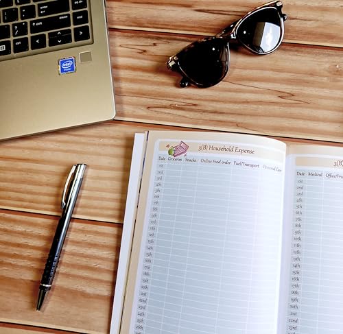 Image of Money Journal | Income, Expense and savings Tracker, Undated planner| start any time of the year