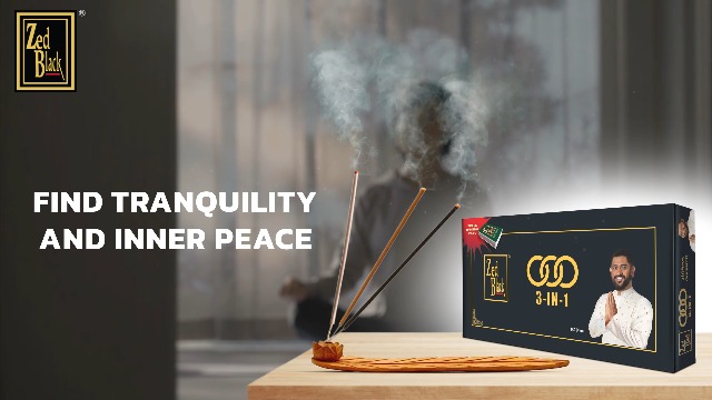 おまとめセット Zed Black 3 in 1 Monthly Pack Incense Sticks - Aroma Sticks (Pack