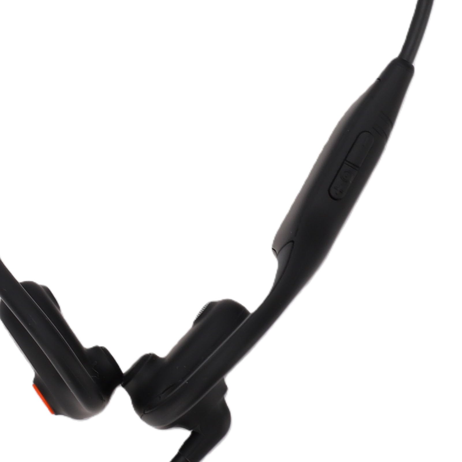 Cocoarm Cuffie a Conduzione Ossea Cuffie Bluetooth a Conduzione Ossea con Microfono AI con Cancellazione del Rumore Bluetooth 5.3 IPX6 Tipo C 29g per Allenamenti Pendolarismo Lavoro a Distanza (BLACK)