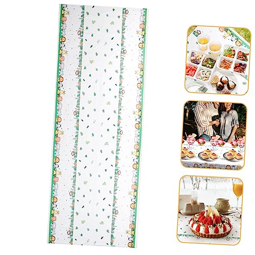 Toyvian 4 Peças Toalha De Mesa Animais Selvagens Decoração Havaiana Suprimentos Para Festa Luau Tema